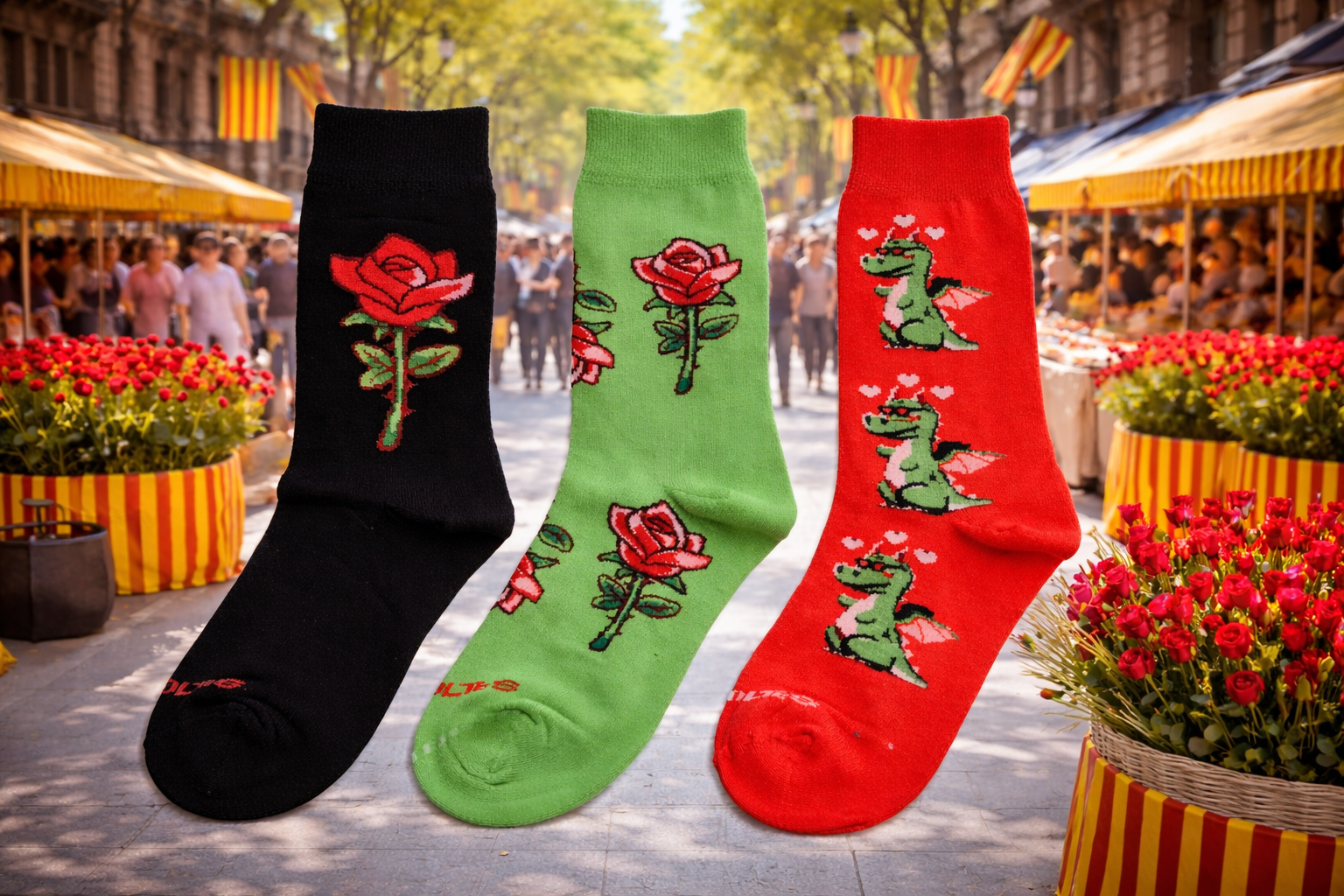 Mitjons de Sant Jordi